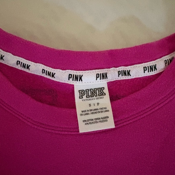 PINK Victoria's Secret Fuchsia Long Sleeve Tee - Picture 4 of 4